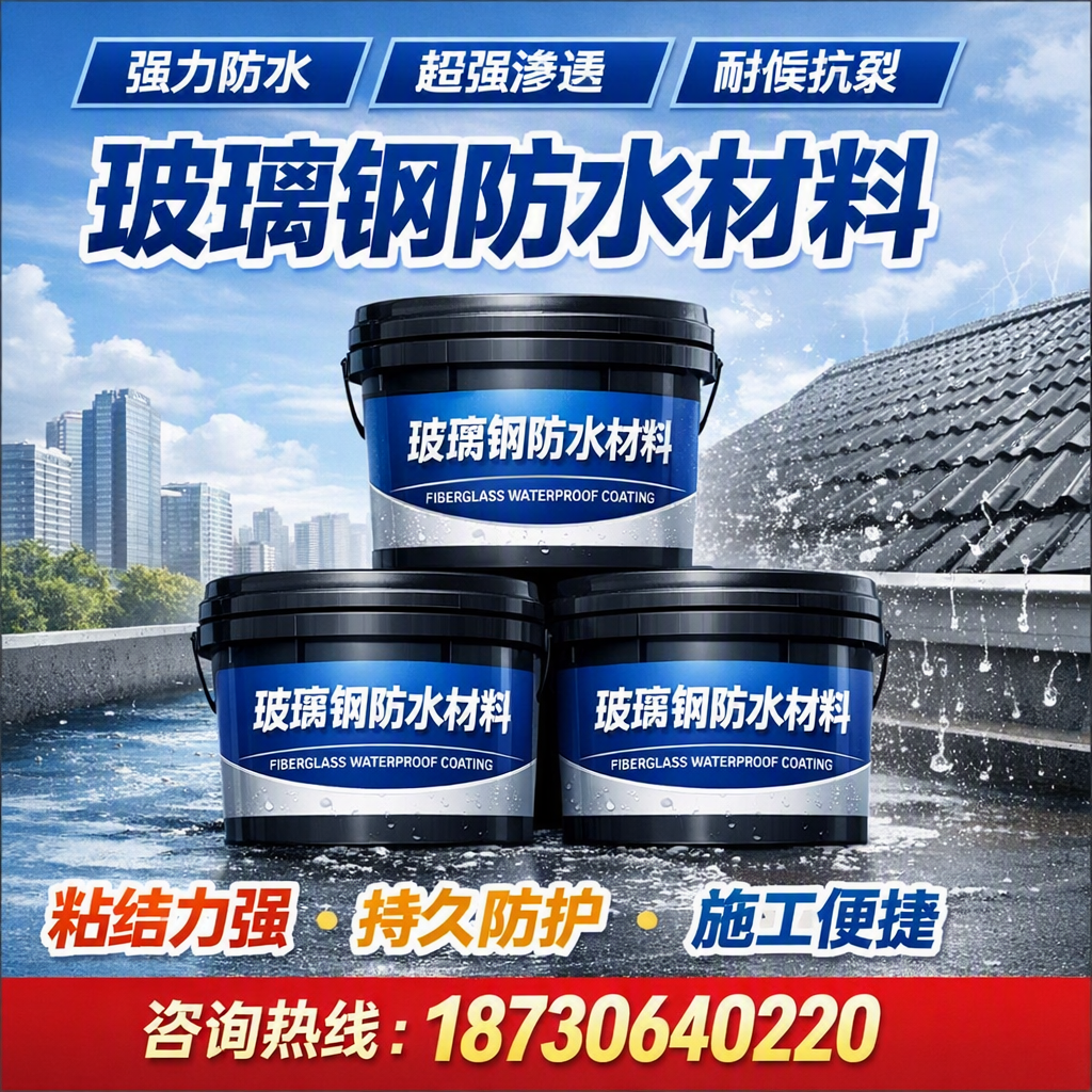了解玻璃钢防水材料的市场趋势,汕头 企业不可不知