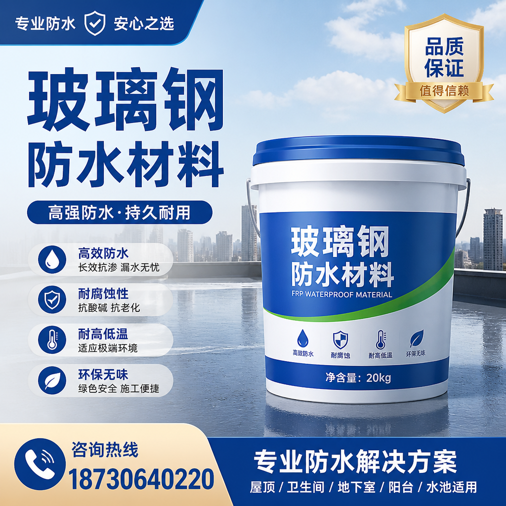 了解玻璃钢防水材料的市场趋势，汕头 企业不可不知